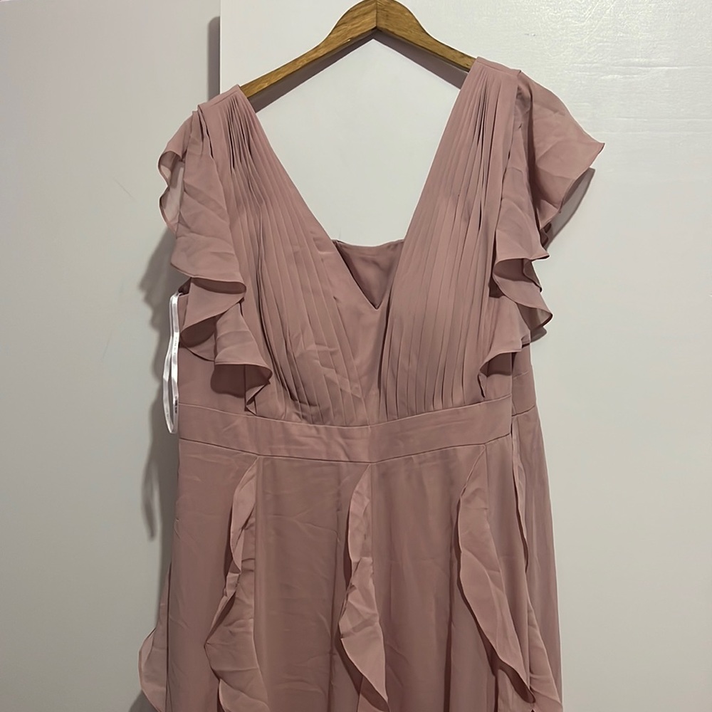 Dusty Pink Bridesmaid Dress